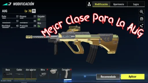 La mejor clase para la aug en blood strike